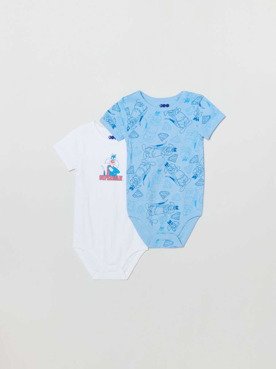 Two-pack 100th Anniversary bodysuits in cotton_0
