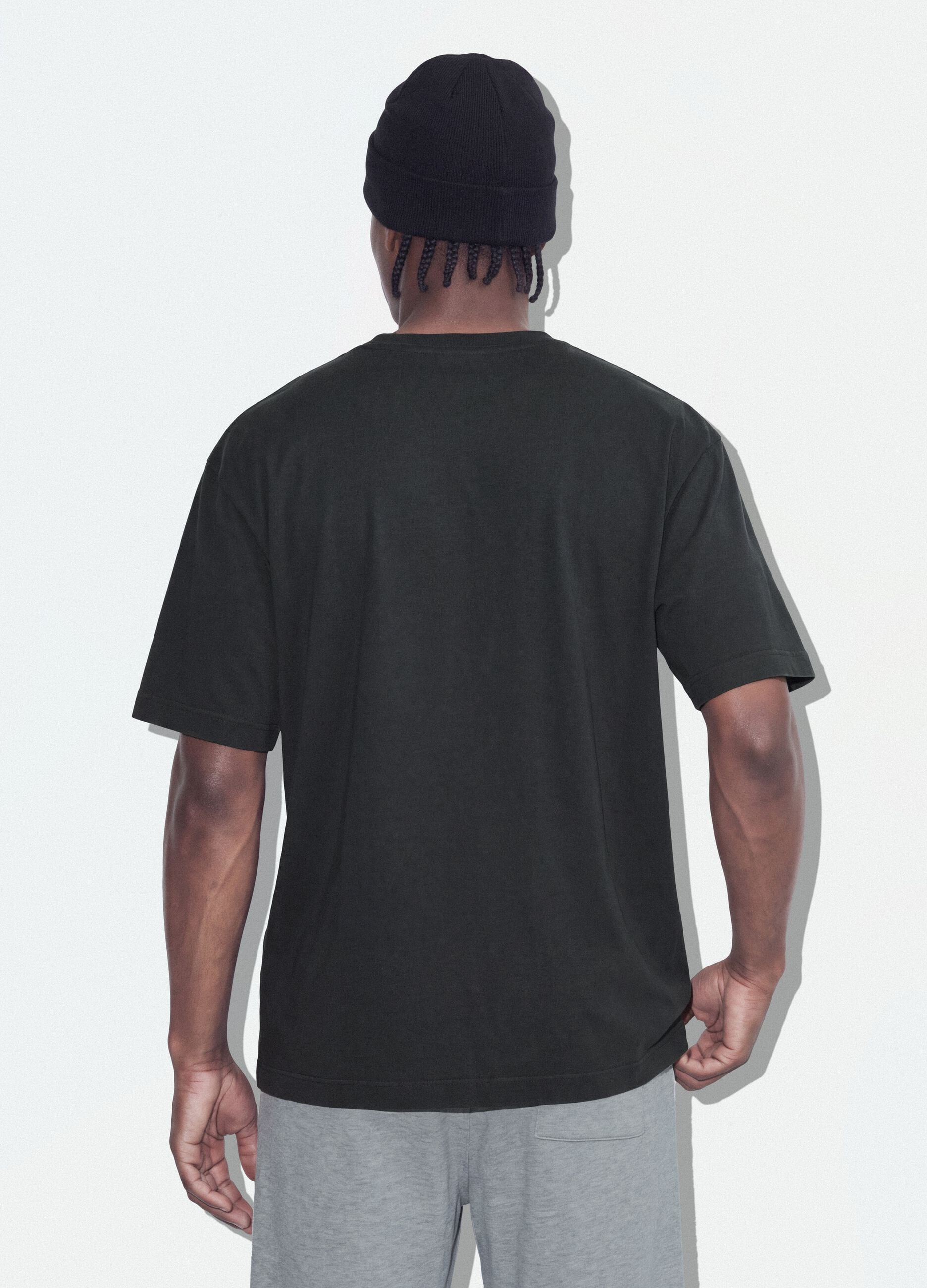 &Gamma;&kappa;&rho;&iota; cropped T-shirt &alpha;&pi;ό 100% &beta;&alpha;&mu;&beta;ά&kappa;&iota; &mu;&epsilon; &tau;ύ&pi;&omega;&mu;&alpha; "The Exorcist", &kappa;&alpha;&nu;&omicron;&nu;&iota;&kappa;ή &epsilon;&phi;&alpha;&rho;&mu;&omicron;&gamma;ή