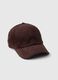 Corduroy baseball cap_0