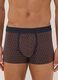 3er-Pack braune Boxer aus elastischer Bio-Baumwolle mit Punkten_1