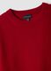 Maglia rossa in pura lana a maniche lunghe regular fit_1