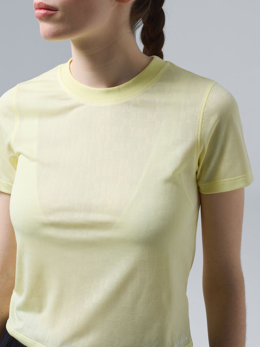 Gelbes technisches Sport-T-Shirt ALTAVIA COURT_2