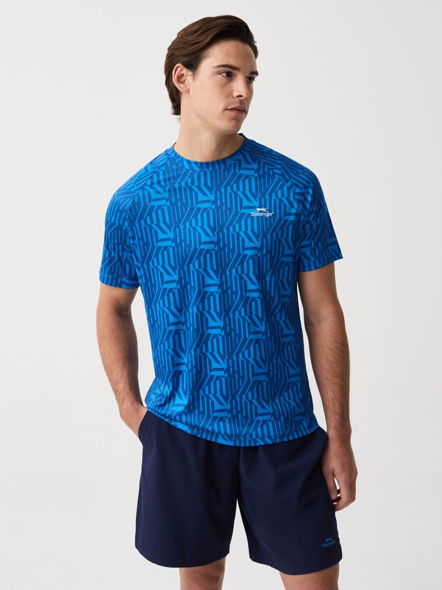 Slazenger tennis T-shirt with pattern_1