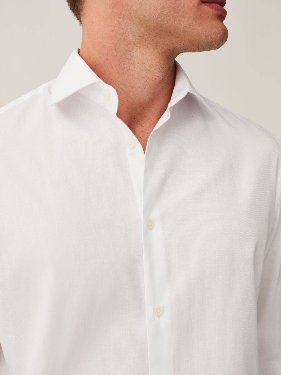 Cotton shirt with regular fit_3