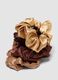 SINCERELY HAIR Scrunchies de cetim tamanho m&eacute;dio, pack de 3, Mocha_2