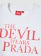 Camiseta blanca de algod&oacute;n puro regular fit 'The Devil wears Prada'_5