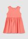 Babykleid aus reinem orangefarbenem Baumwolle im Regular Fit_0