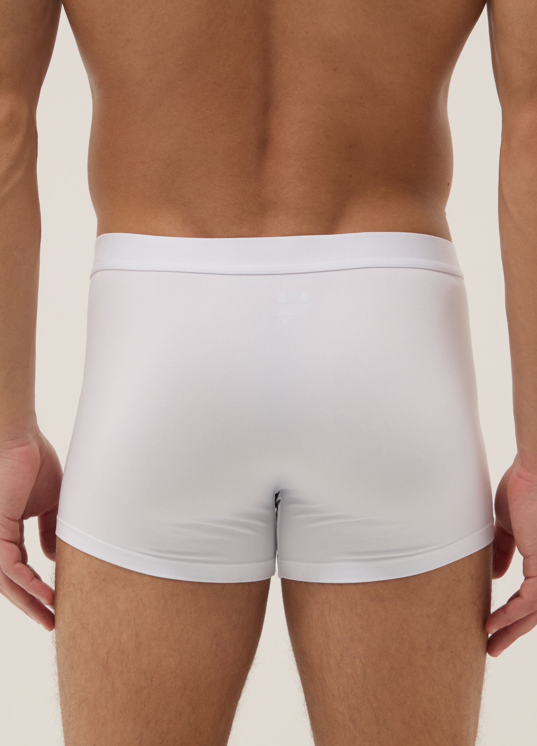Tripack Regular Fit White Boxers