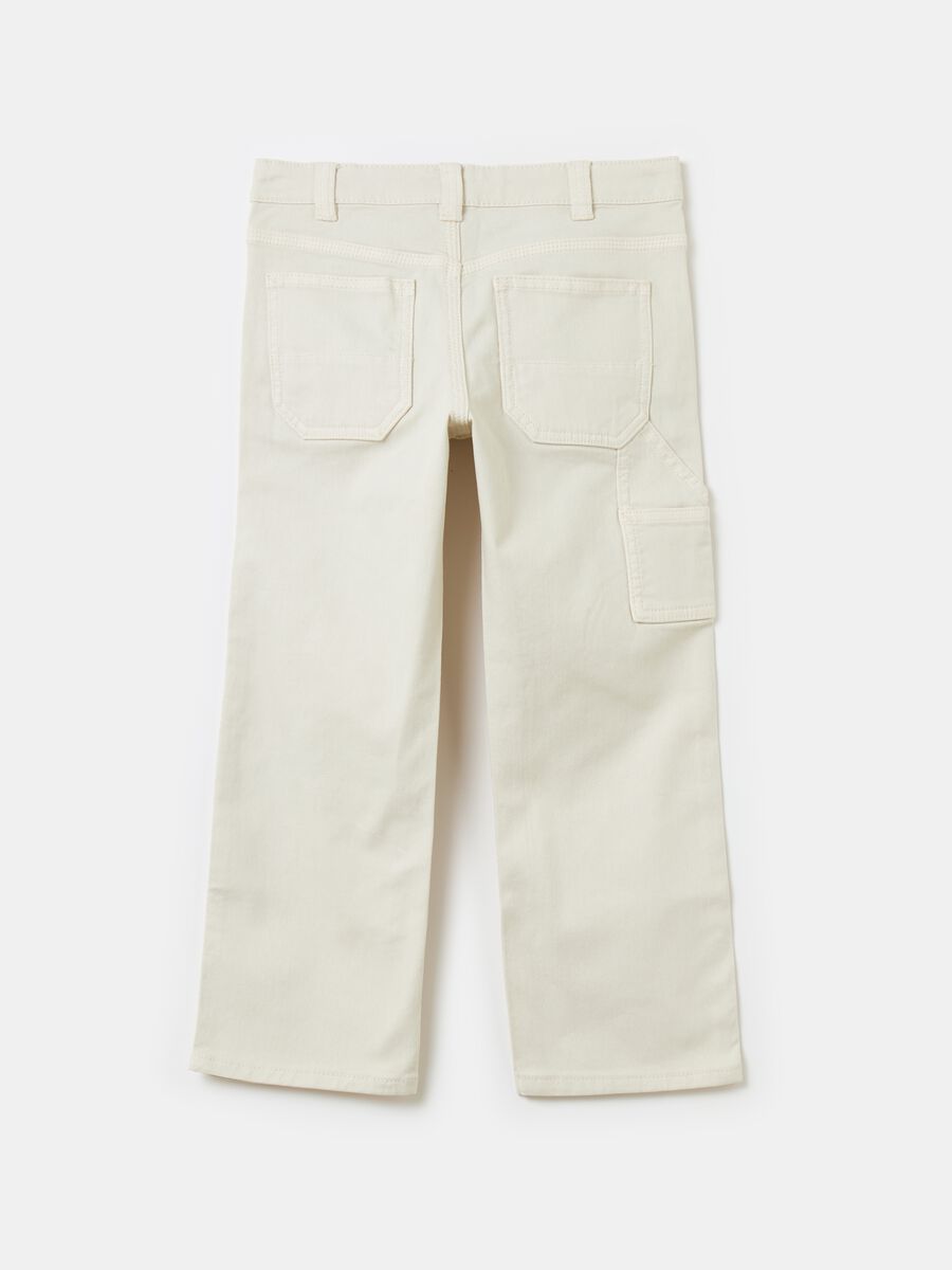 Twill jeans with pockets_3