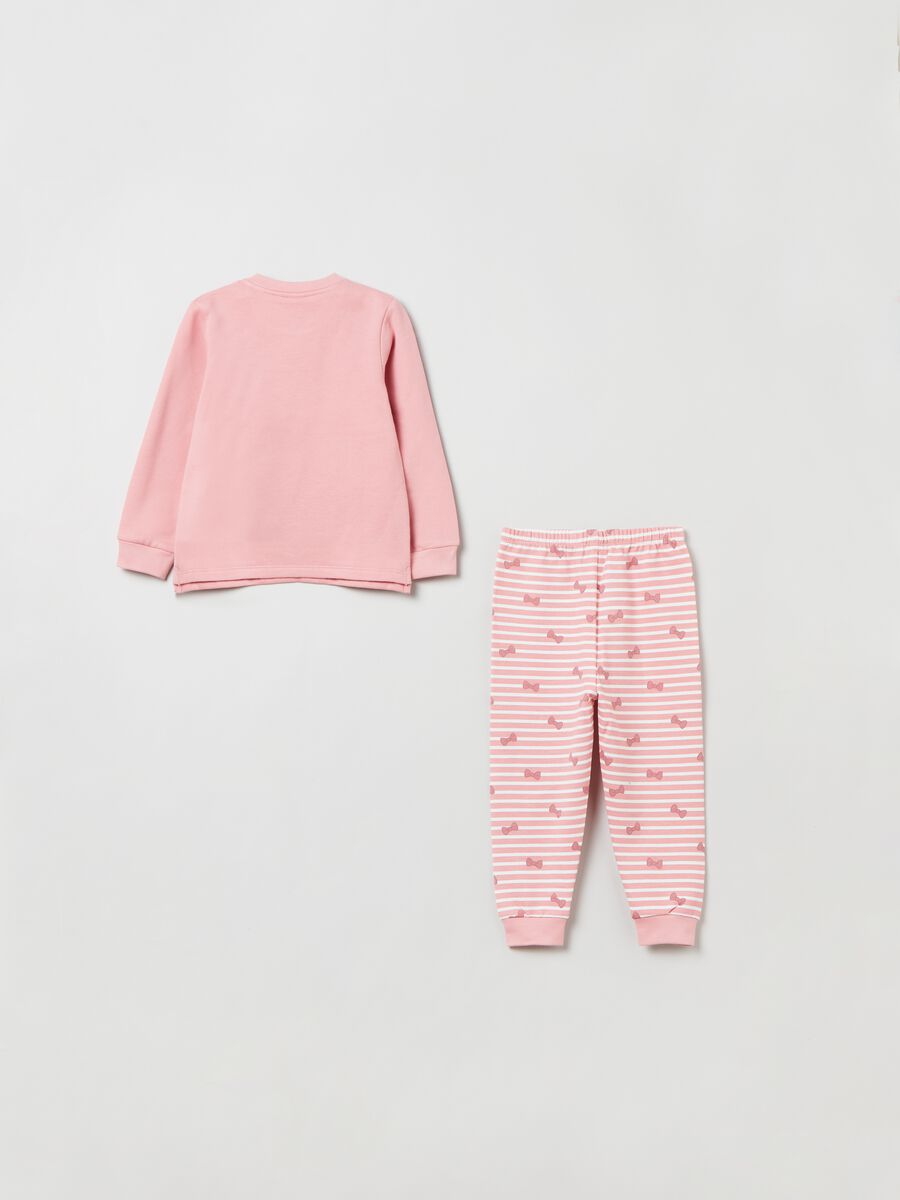 Cotton pyjamas with Marie print_1