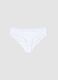 White stretch bikini bottoms with ruched details, regular fit_4