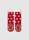 Multicolour Christmas Socks with Polka Dots_0