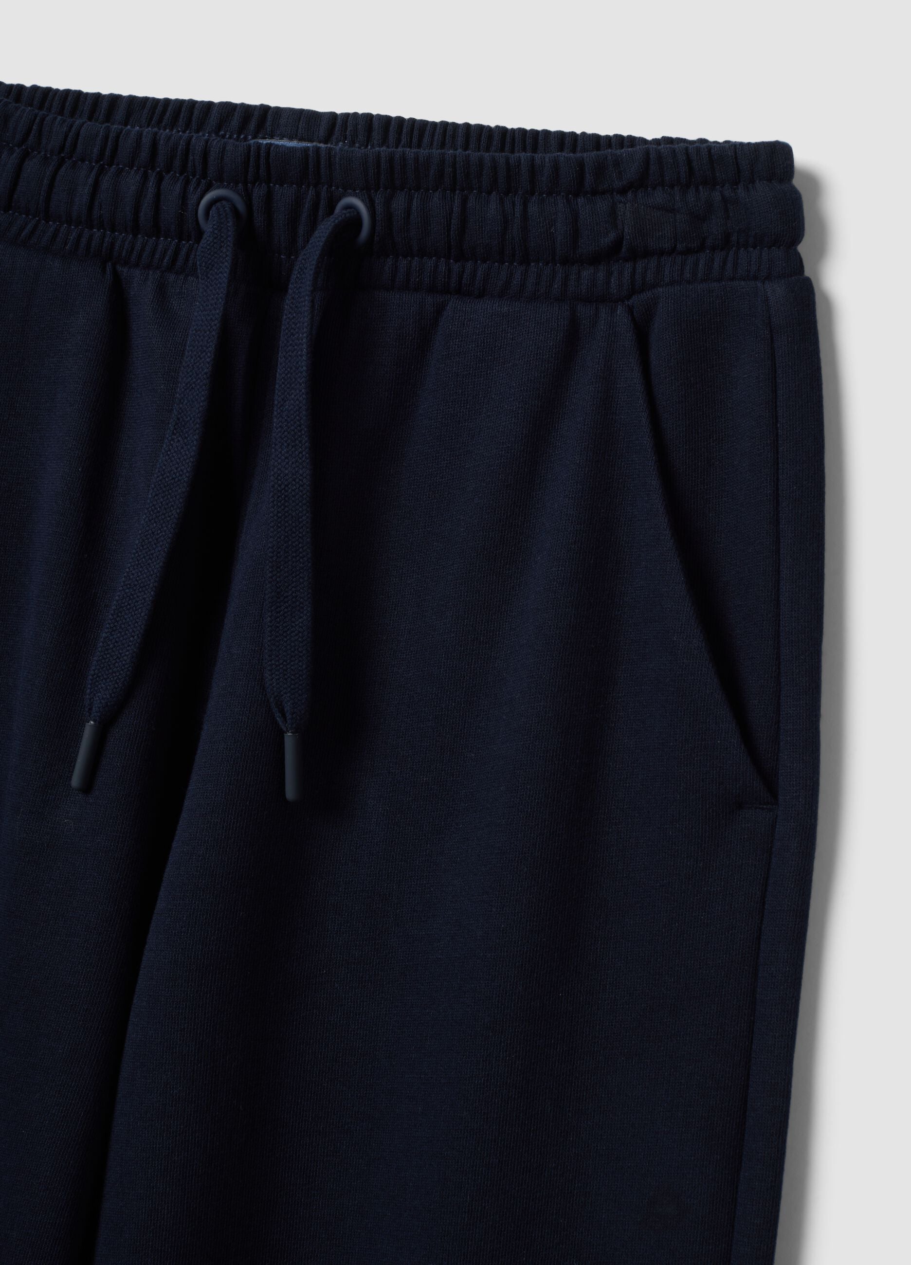 Blaue Jogginghose aus Bio-Baumwolle