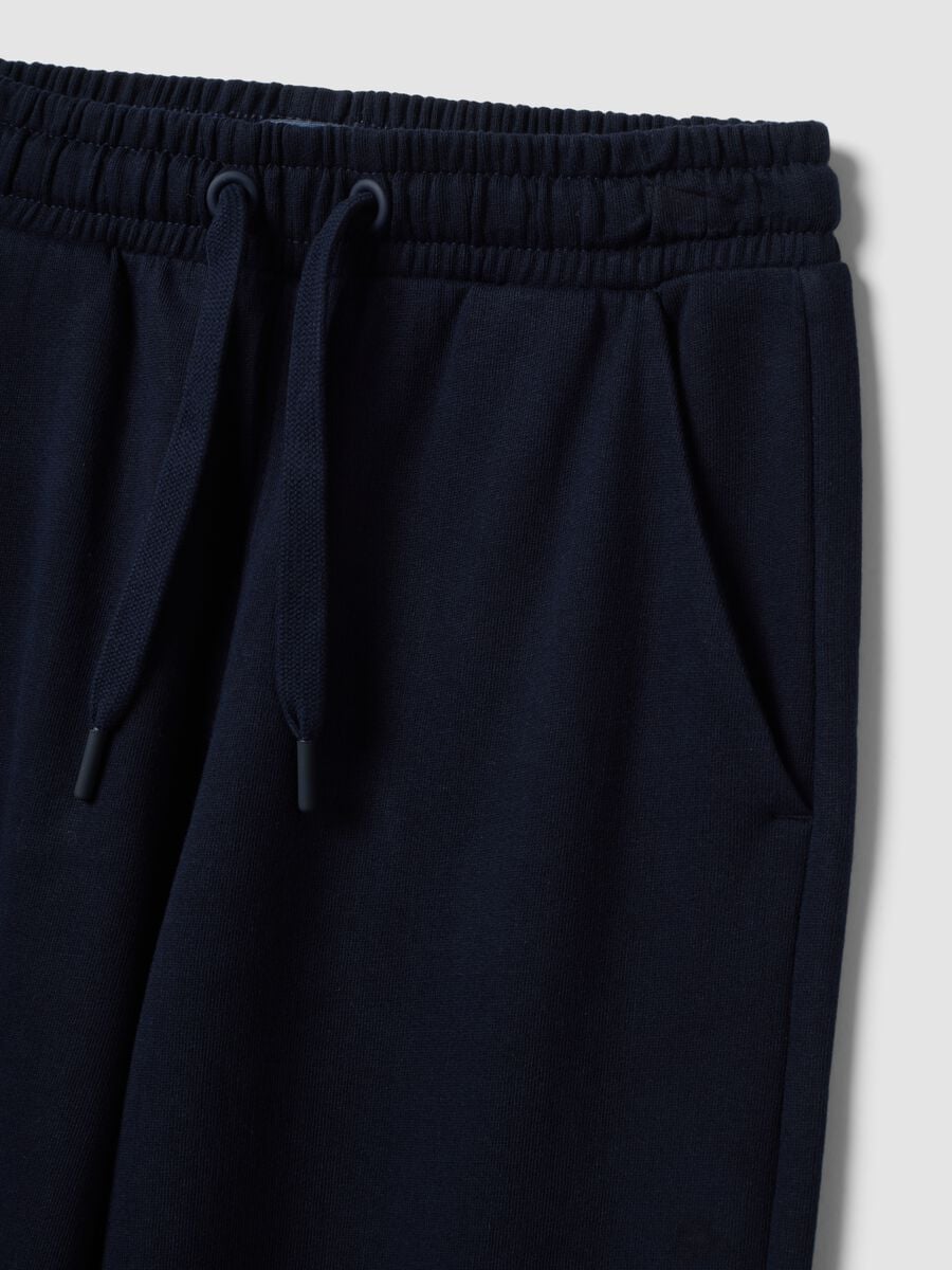 Blaue Jogginghose aus Bio-Baumwolle_2