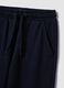 Blaue Jogginghose aus Bio-Baumwolle_2