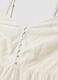 White pure cotton midi dress with embroidery_5