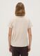 T-shirt beige in puro cotone con girocollo e stampa floreale regular fit_3