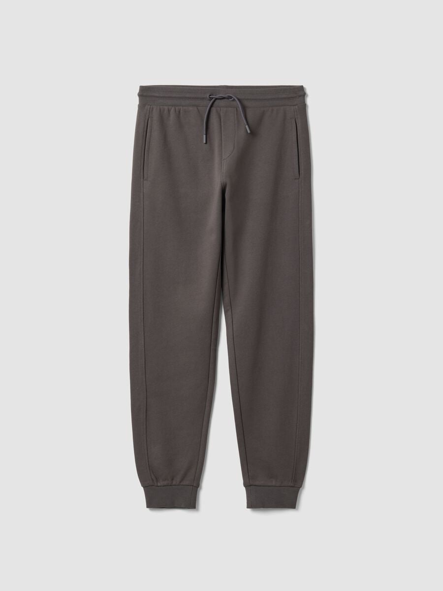 Graue Jogginghose aus Bio-Baumwolle_0