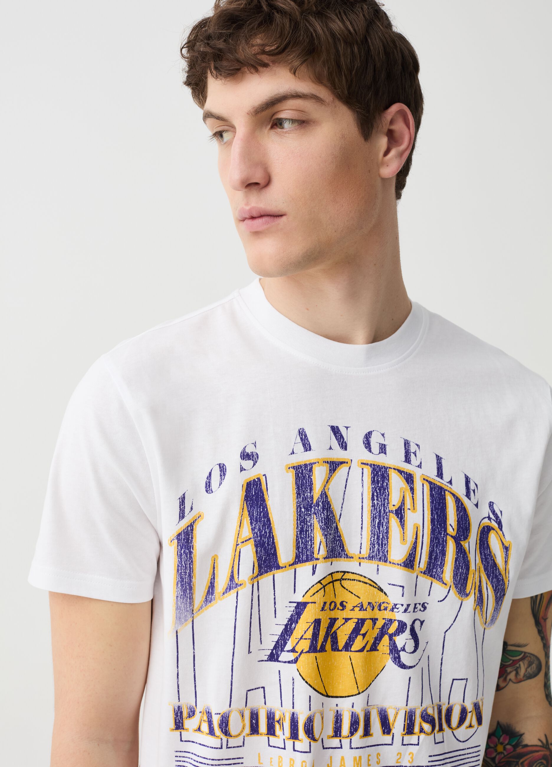 T-shirt with NBA Los Angeles Lakers print