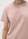 Pink pure cotton regular fit T-shirt_3