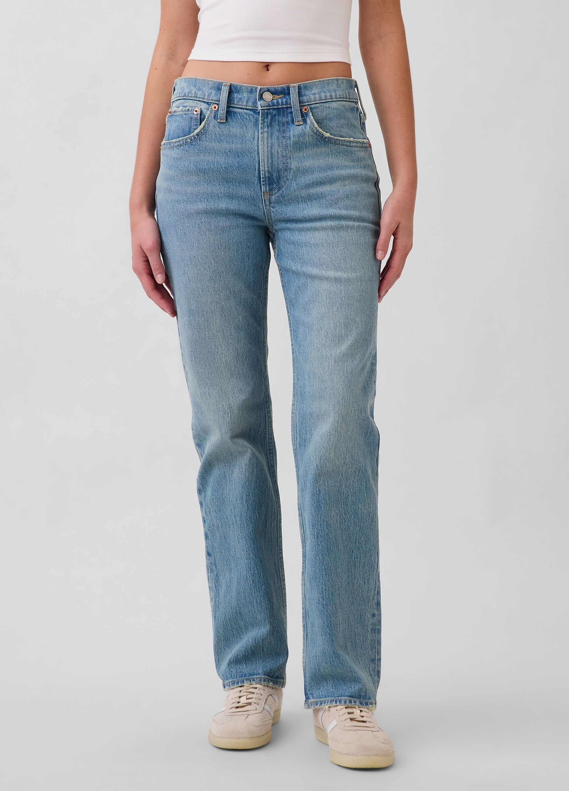 Stretch cotton jeans