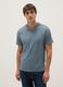T-shirt in puro cotone grigia regular fit_1
