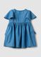 Light blue denim dress in a cotton and lyocell blend_1