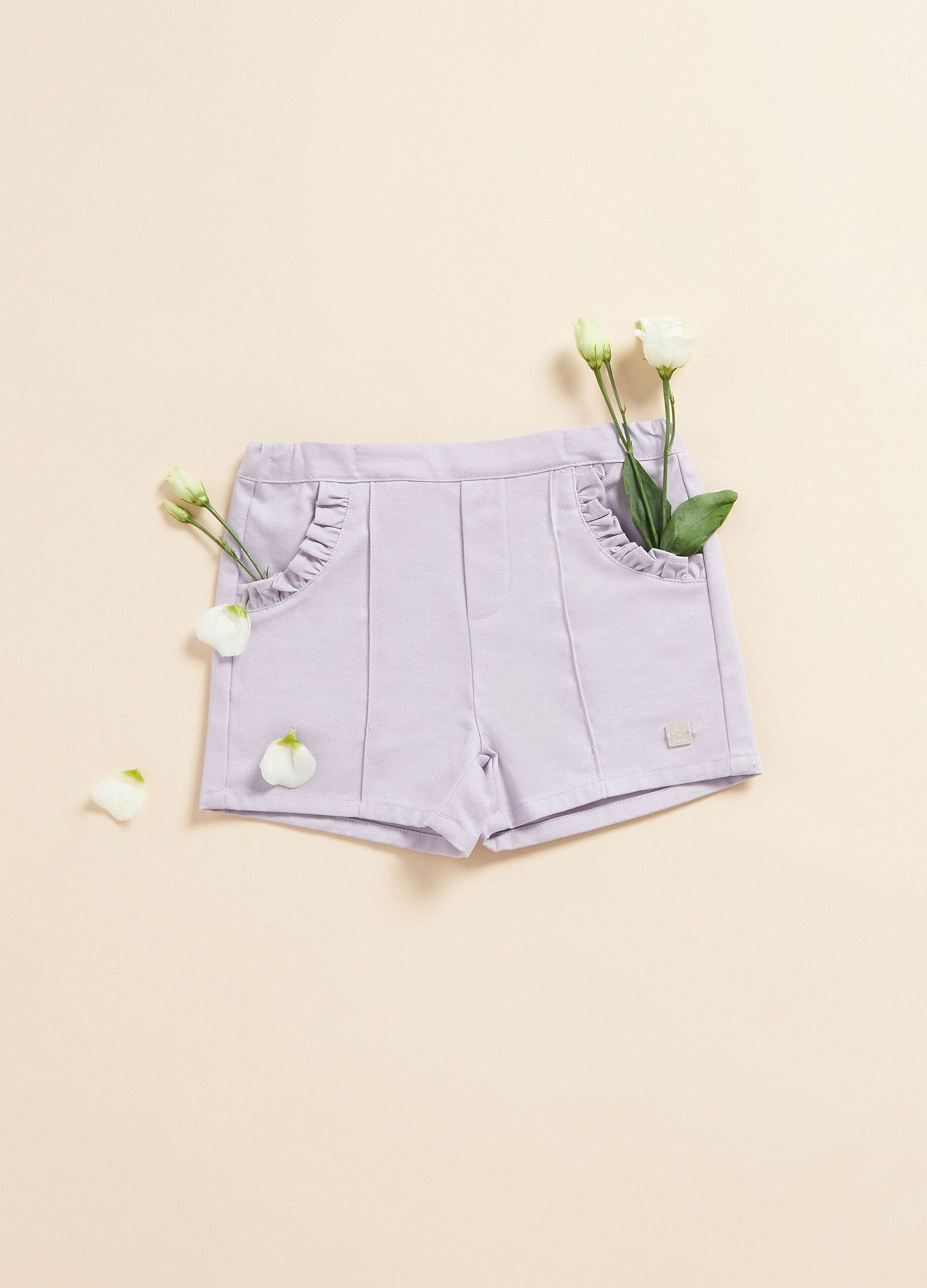 IANA shorts in cotton twill