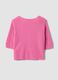 Rosa Pullover mit V-Ausschnitt im Regular Fit_2