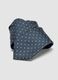 Blue polka dot tie with 7.5 cm blade_2