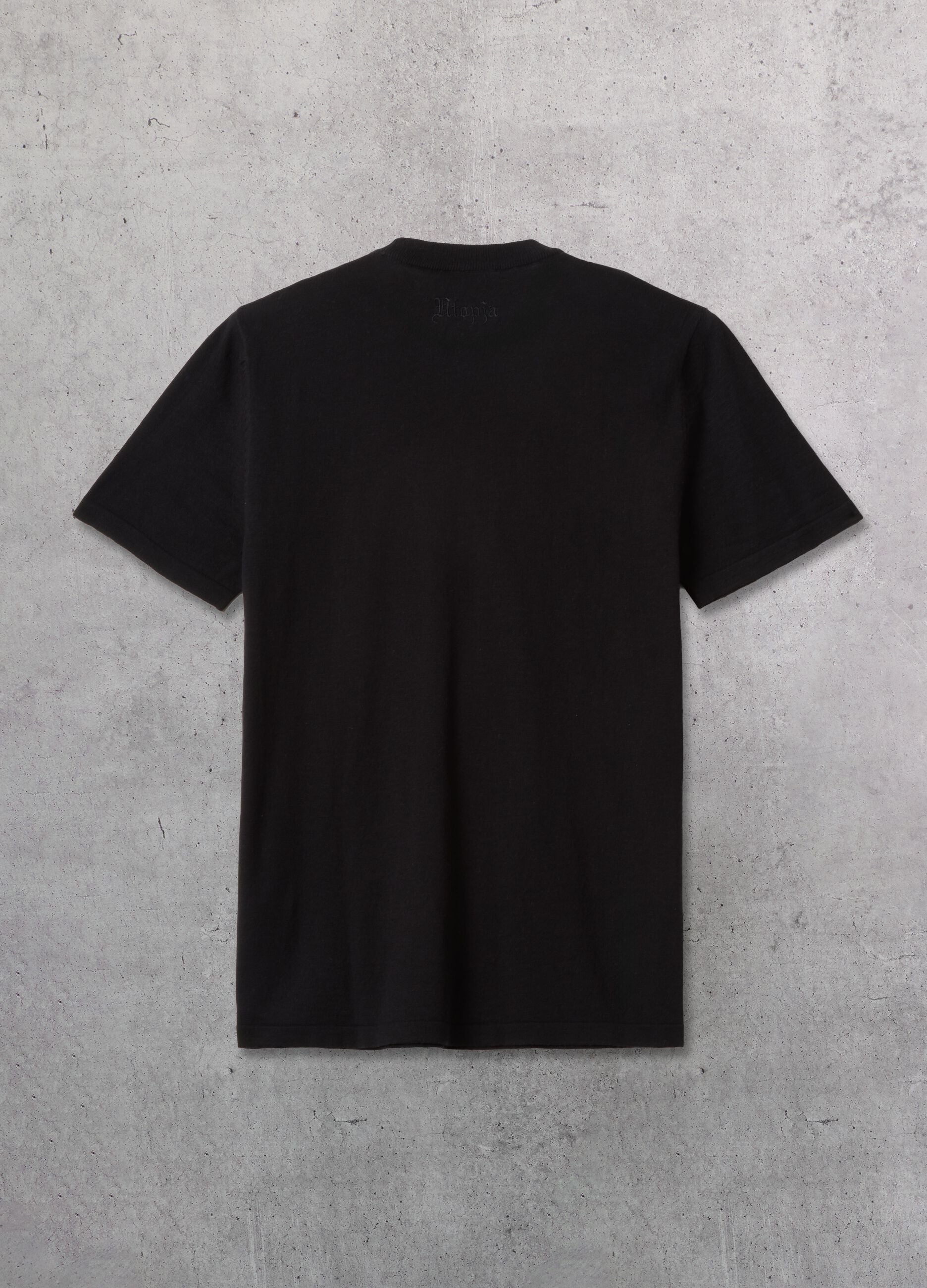 Black Knit T-shirt