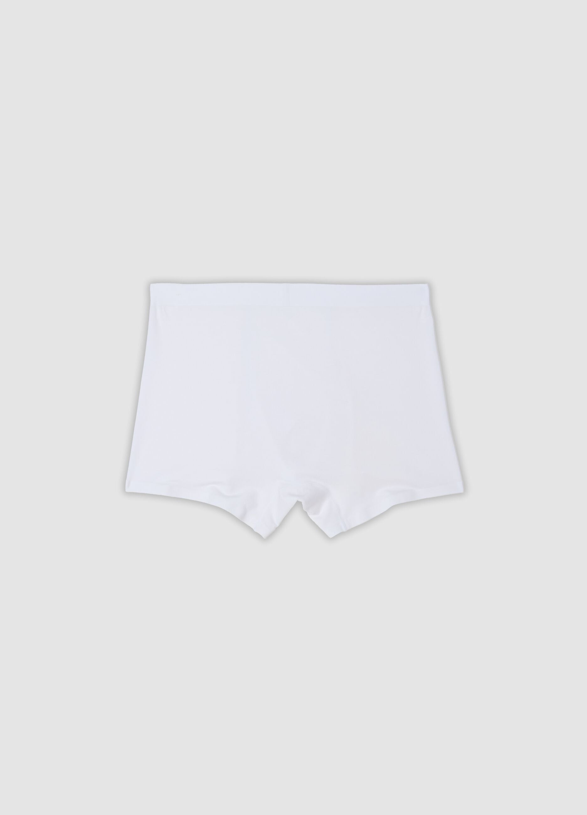 2er-Pack wei&szlig;e Boxer aus Stretch-Modal, Regular Fit