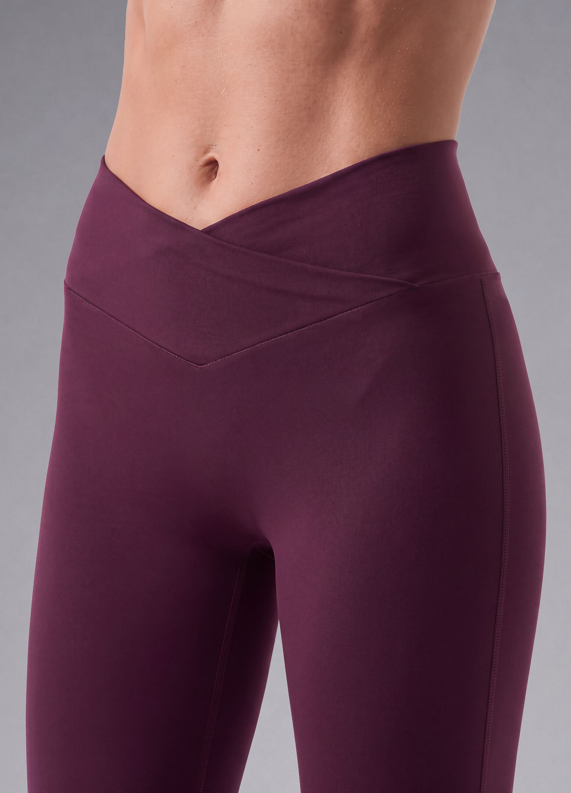 Violette Schlagleggings aus Stretchmaterial ALTAVIA STUDIO