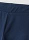 Leggings blu flare in cotone jersey organico elasticizzato_1