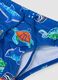 Blue stretch swim briefs_2
