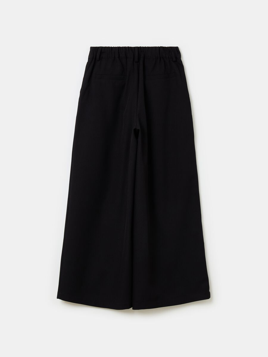 Cropped trousers with pockets_1