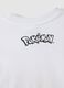 T-shirt branca de algod&atilde;o puro regular fit para crian&ccedil;as com Pikachu_3
