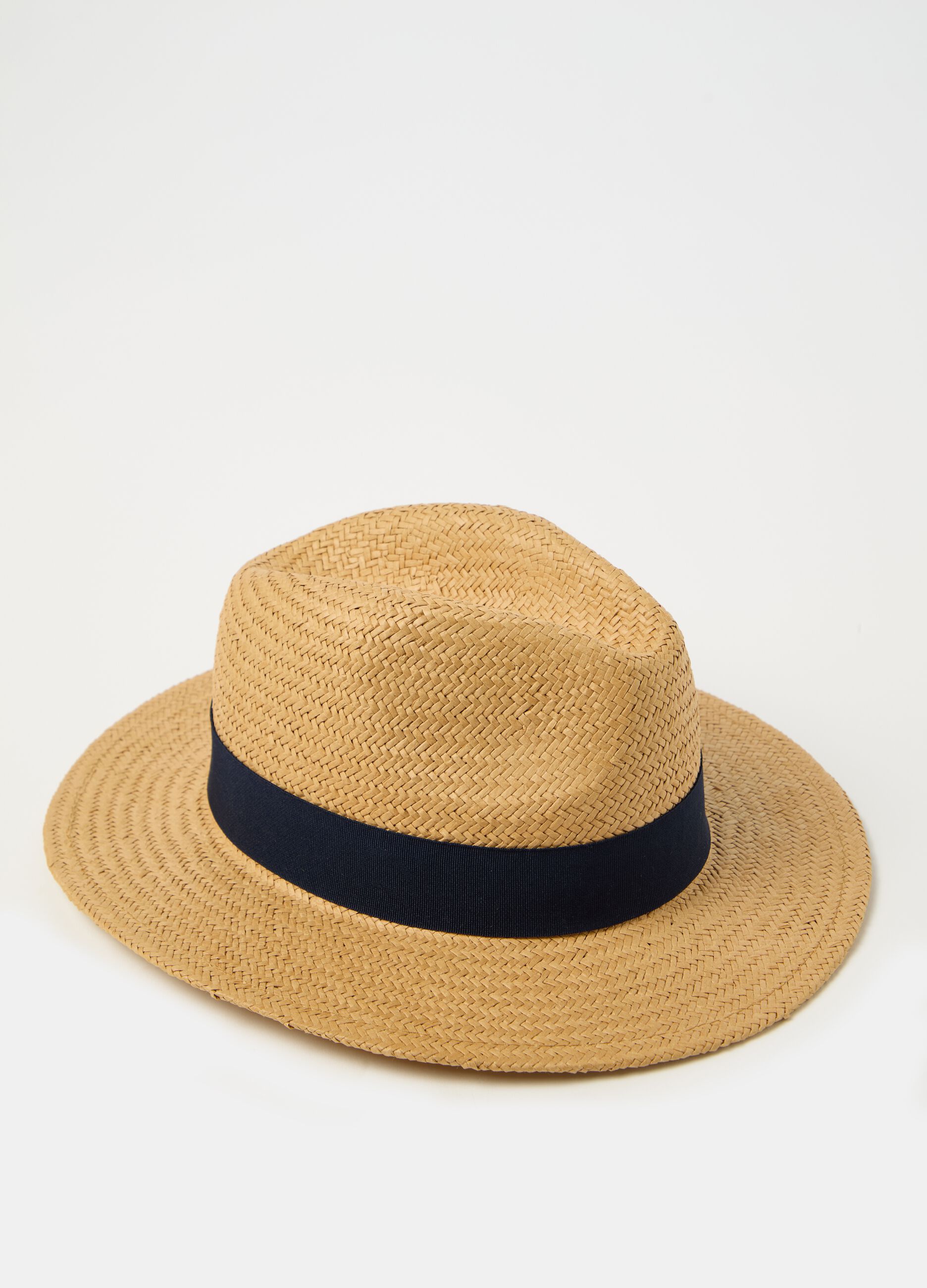Sombrero Panamá con cinta