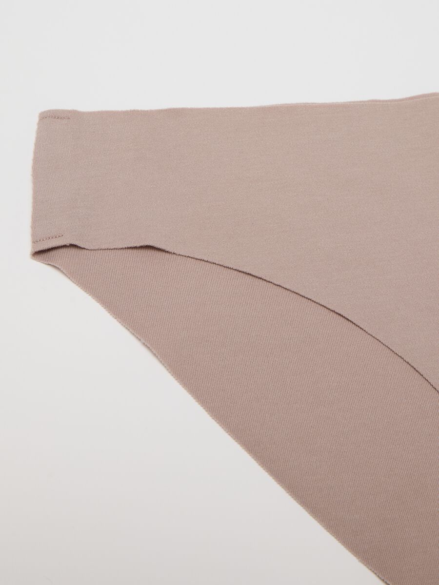 Cueca bege em algod&atilde;o el&aacute;stico corte regular_5