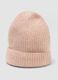 Pink mohair and stretch wool beanie_2