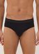 5er-Pack schwarze Herren-Slips aus elastischer Bio-Baumwolle_1
