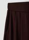 Pantaloni Easy Dry marroni in tessuto elasticizzato wide leg ALTAVIA STUDIO_6