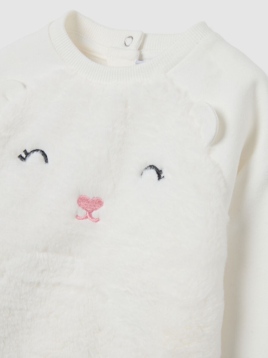 Multicolor cotton jogging set for girls_2