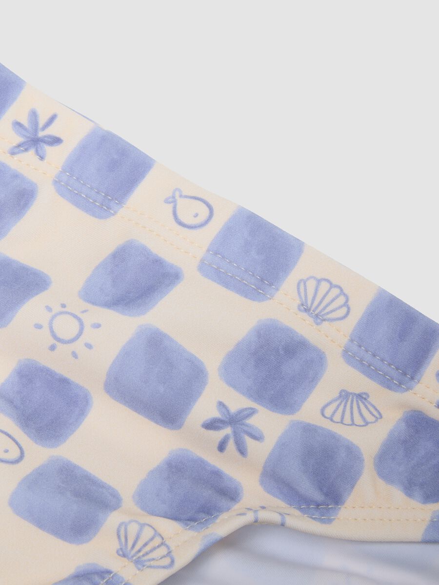 Pink Stretch Swim Briefs for Baby_2