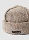 Beige teddy-effect beanie ALTAVIA WITH DEBORAH COMPAGNONI_2