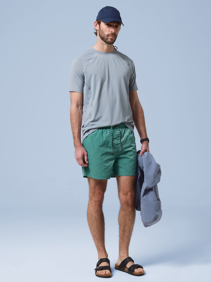 Grey ALTAVIA SAILING stretch T-shirt_1