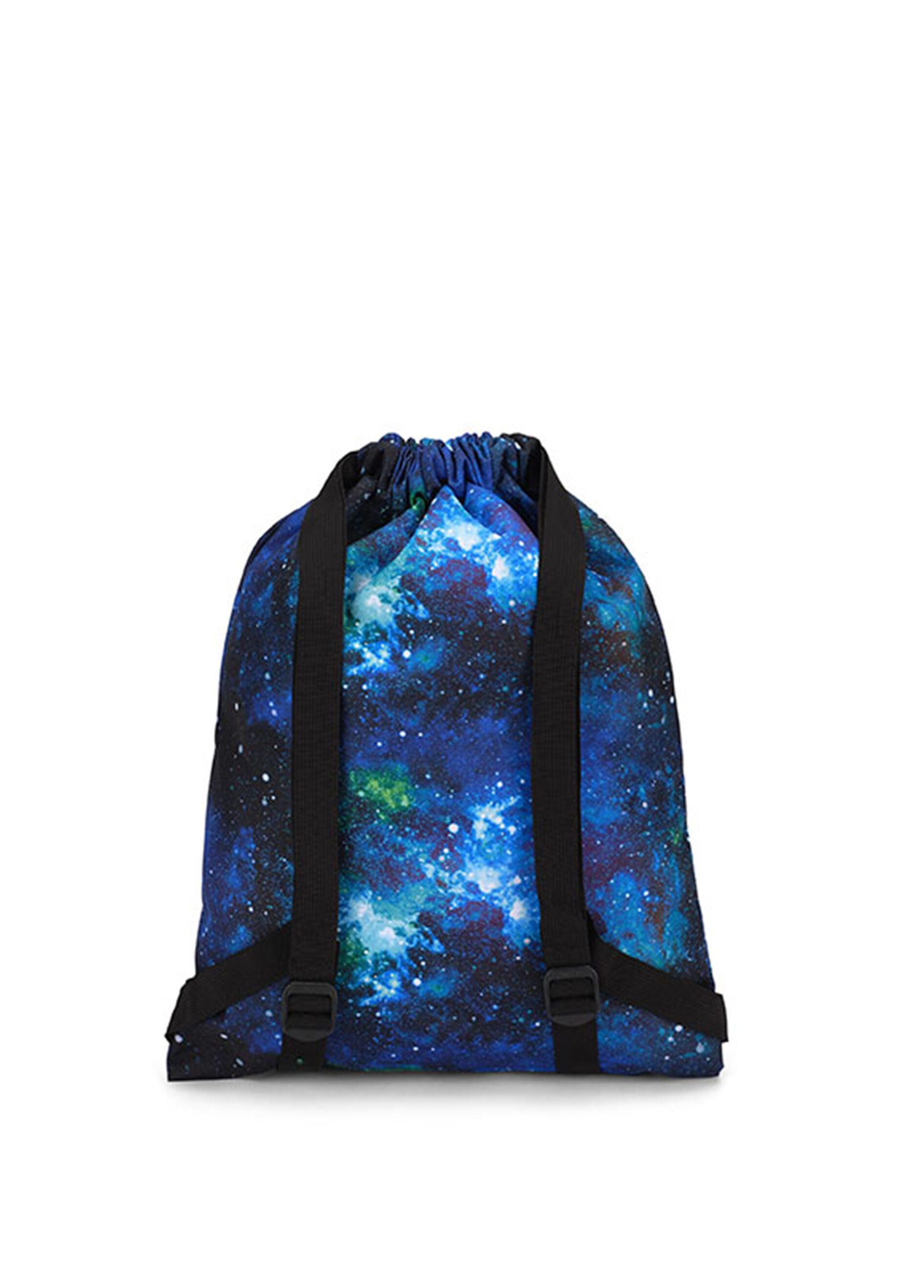Draw sack backpack with Space Dust pattern