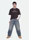 &Kappa;&alpha;&phi;έ &kappa;&omicron;&nu;&tau;ό (cropped) T-shirt &alpha;&pi;ό 100% &beta;&alpha;&mu;&beta;ά&kappa;&iota; &mu;&epsilon; &sigma;&tau;ά&mu;&pi;&alpha;, boxy &epsilon;&phi;&alpha;&rho;&mu;&omicron;&gamma;ή_1