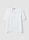 Camisa blanca de puro lino regular fit con cuello de bolos_4