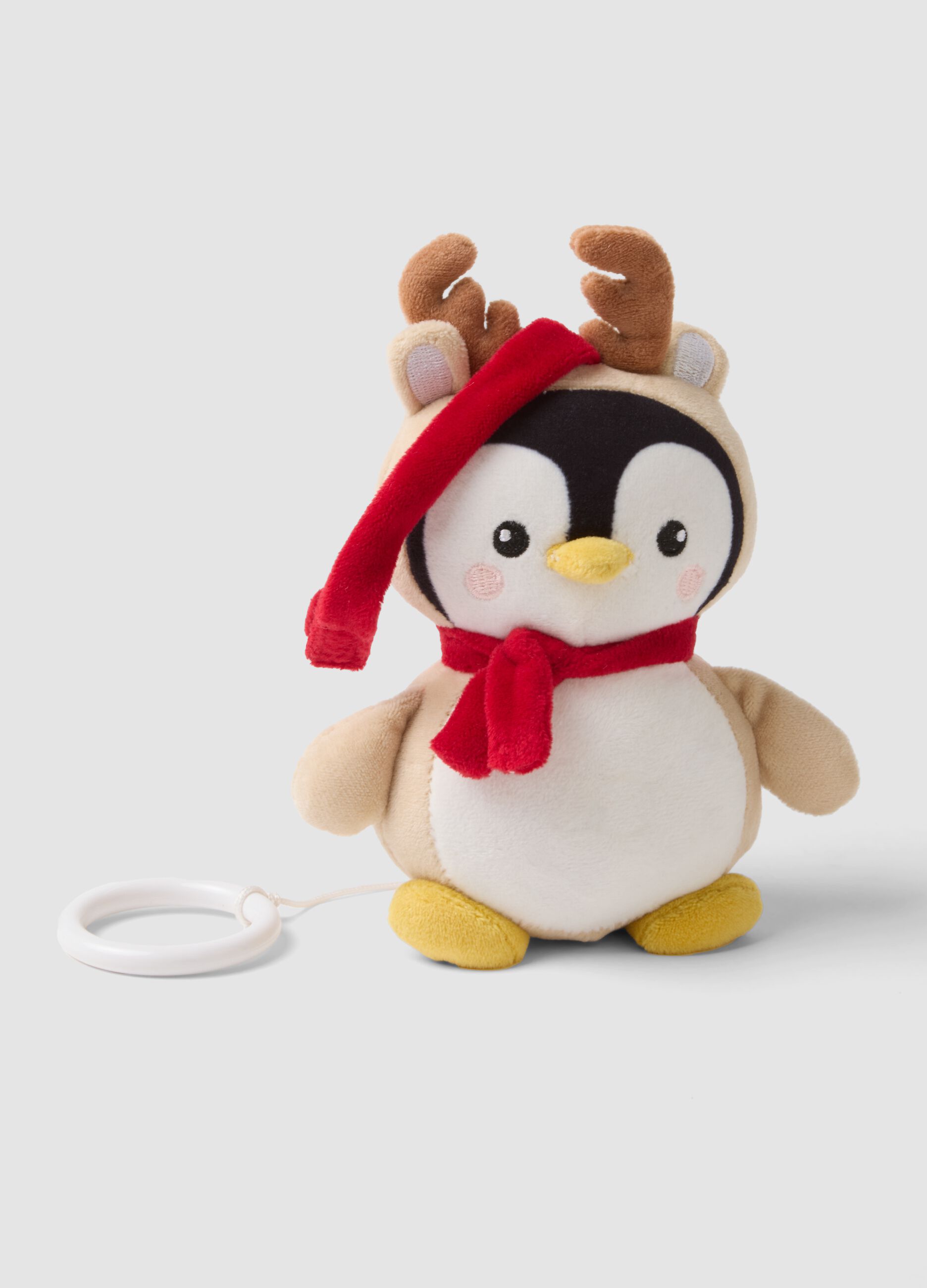 Carillon sabbia a forma di pinguino natalizio